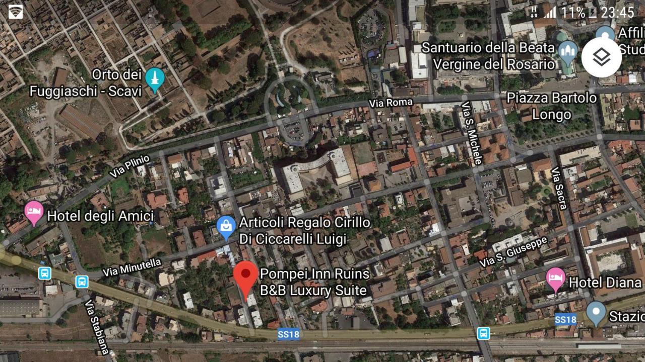Pompei Inn Ruins B&B Luxury Suite Ngoại thất bức ảnh